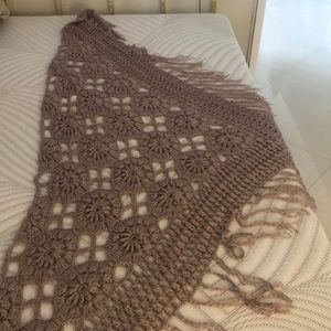 Wool lilac Shawl